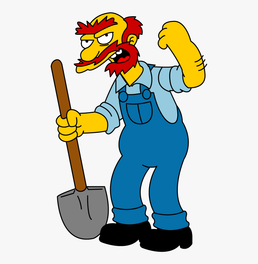 School Janitor Clipart - Groundskeeper Willie, HD Png Download, Free Download