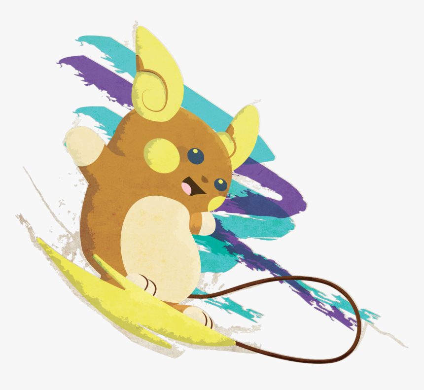 Alola Raichu
i Just Love This Pokemon - Raichu, HD Png Download, Free Download