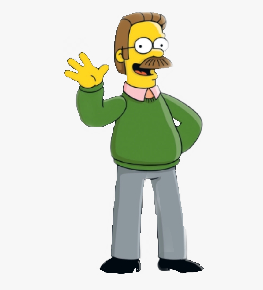 Free To Edit - Ned Flanders, HD Png Download, Free Download