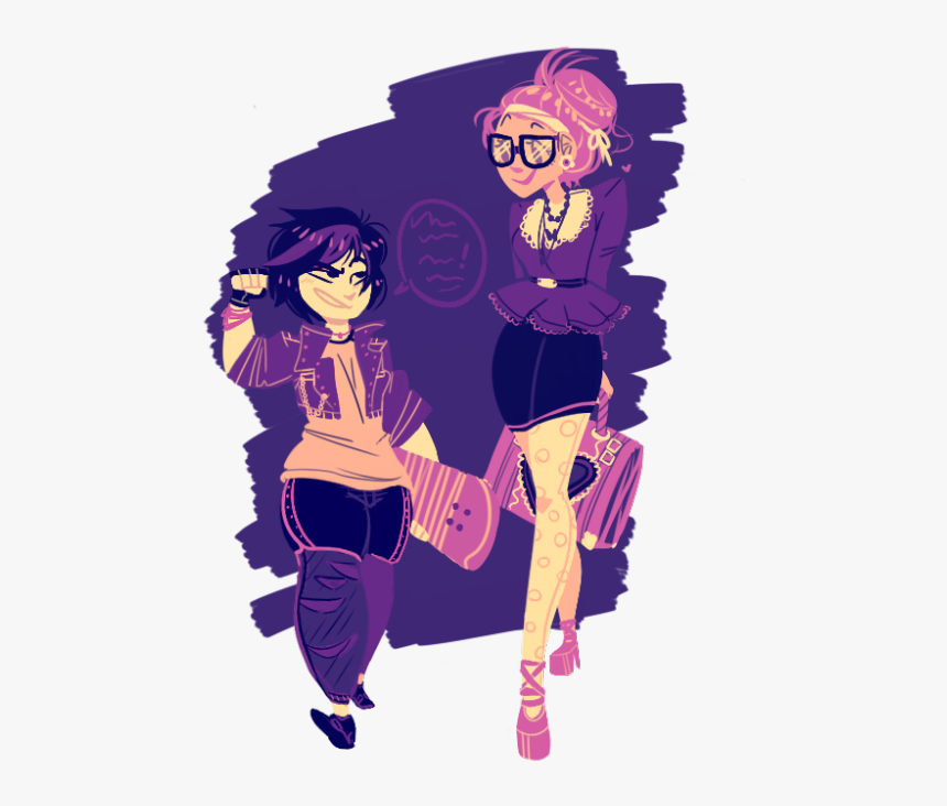 My Derpy Art Doobles Big Hero 6 Honey Lemon Bh6 Gogo - Hero 6 Honey And Gogo, HD Png Download, Free Download