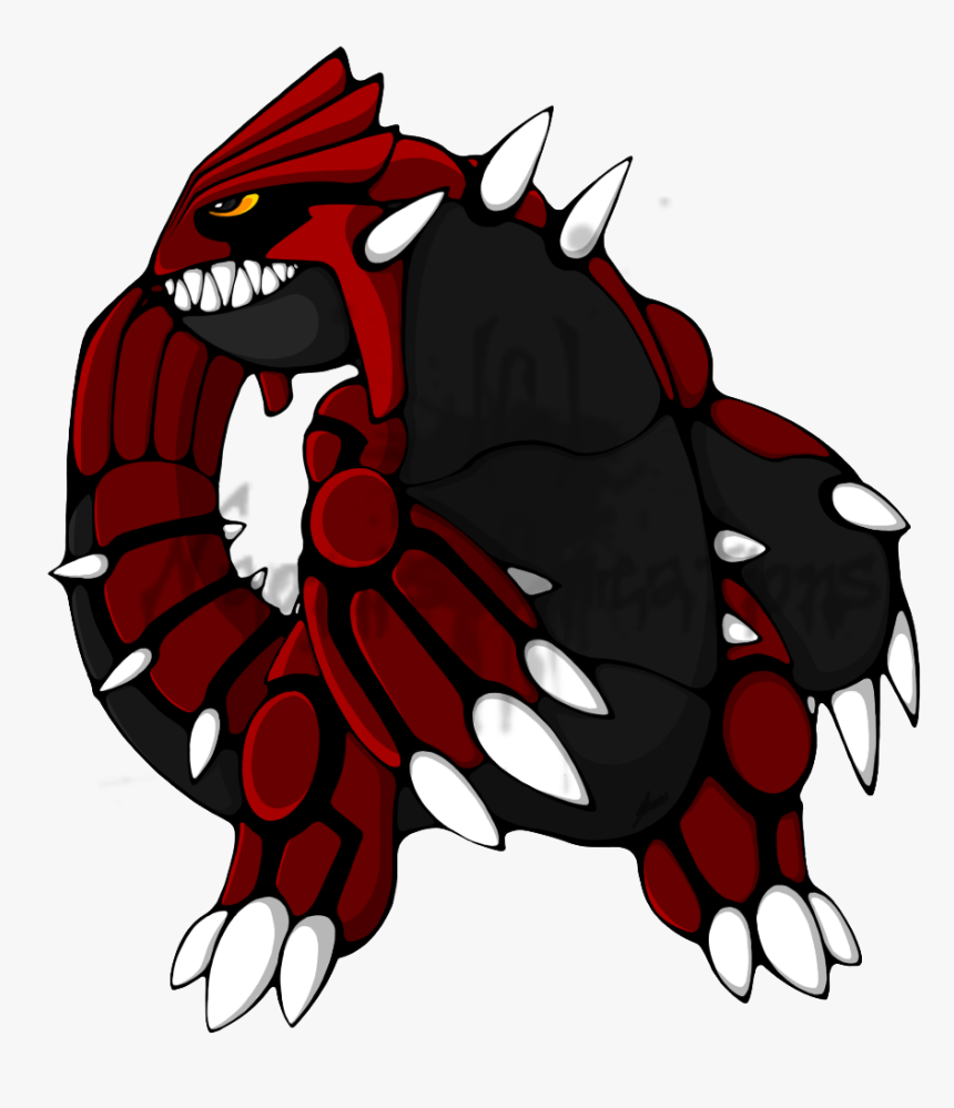 Groudon - Illustration, HD Png Download, Free Download