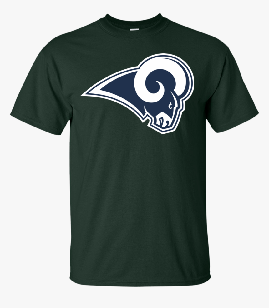 Los Angeles Rams Logo Football Men"s T-shirt - West St John Rams Logo, HD Png Download, Free Download