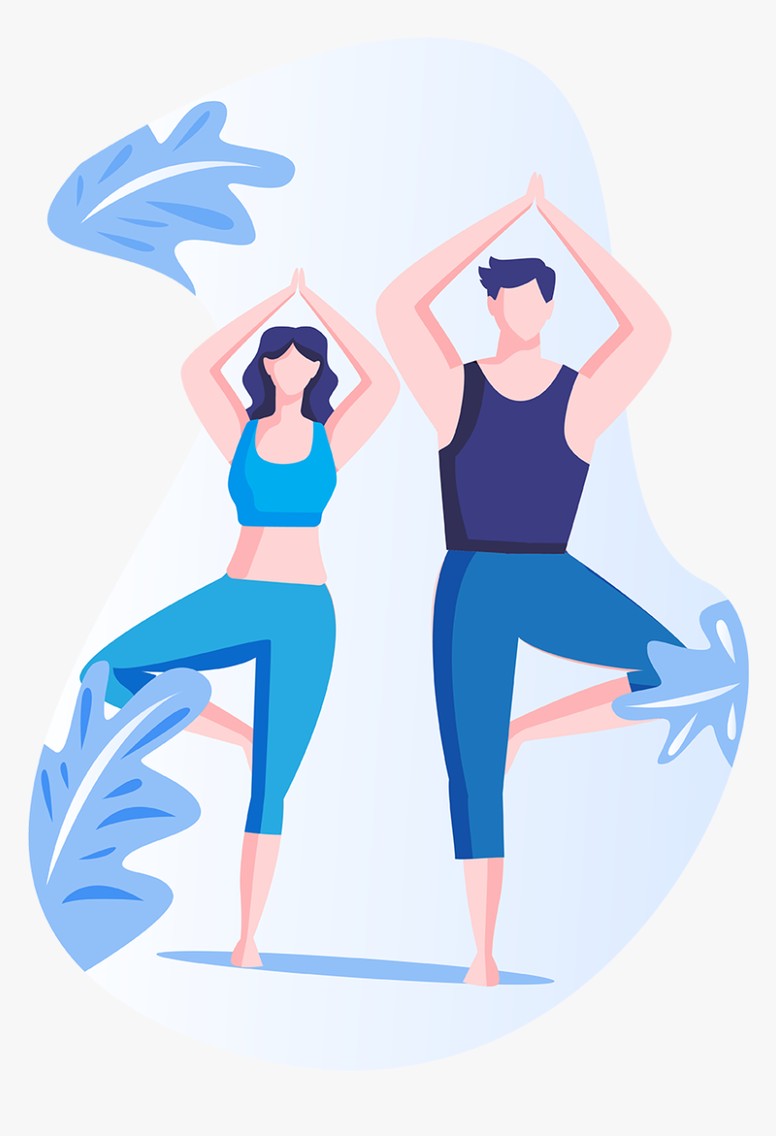 Movement And Mind Yoga Icon - Cartoon, HD Png Download, Free Download
