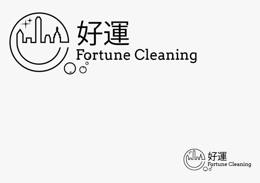 Logo Design By Cordero Producciones For Fortune Cleaning - Halewinner, HD Png Download, Free Download
