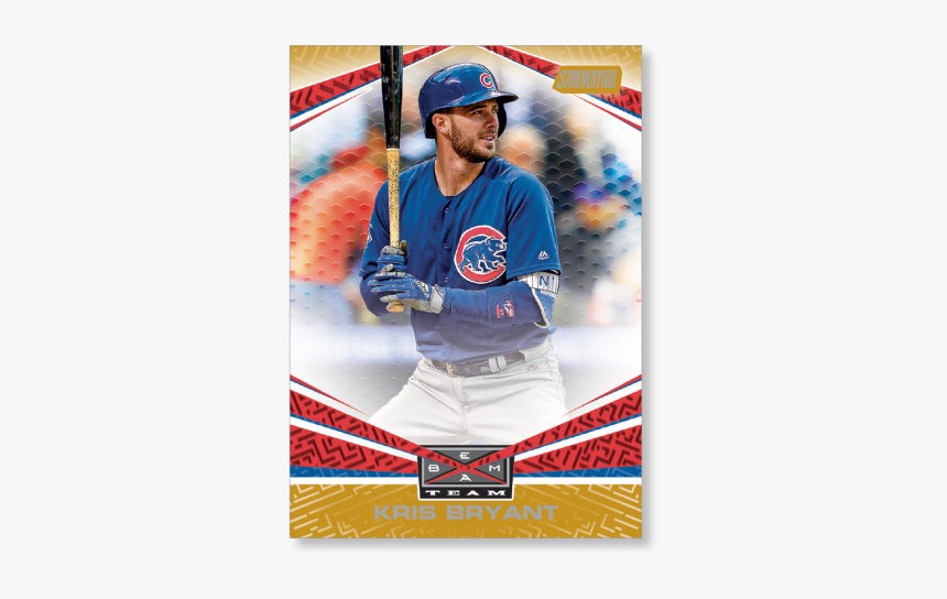 Kris Bryant 2019 Topps Stadium Club Baseball Beam Team - Baseball Player, HD Png Download, Free Download