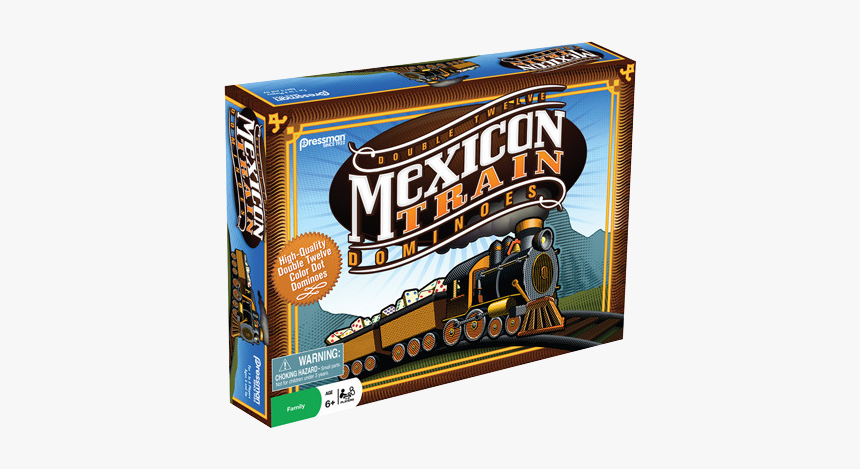 Mexican Train Dominoes Pressman, HD Png Download, Free Download