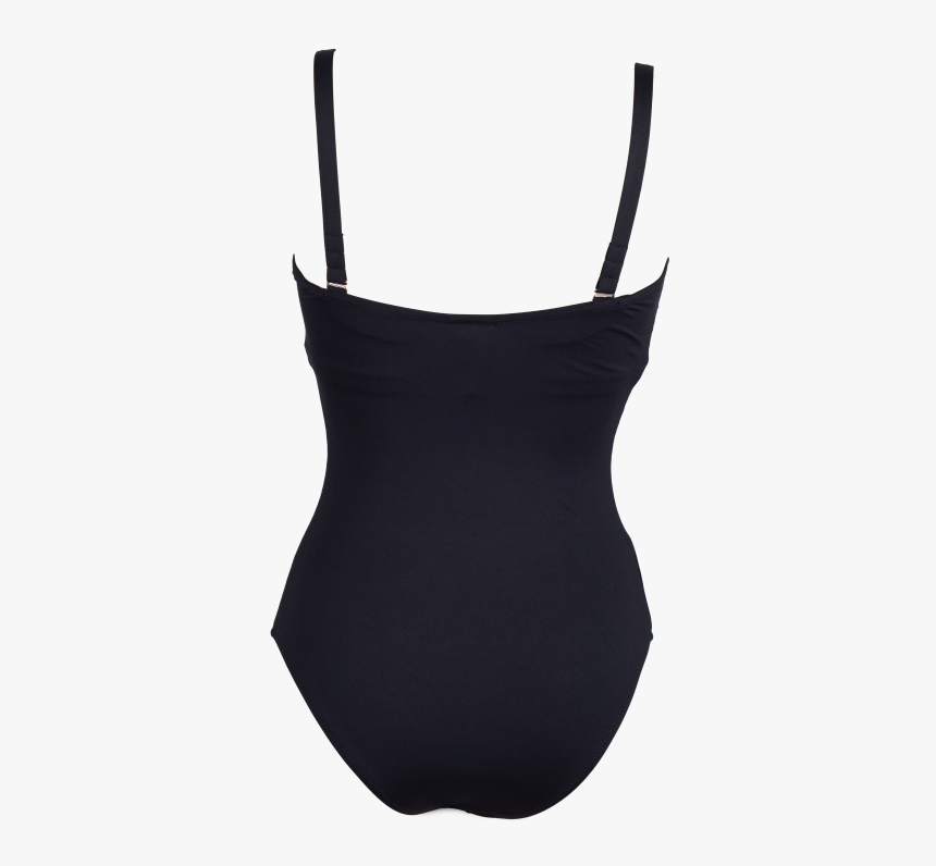 Black Pink Ribbon Swimsuit - Maillot, HD Png Download, Free Download