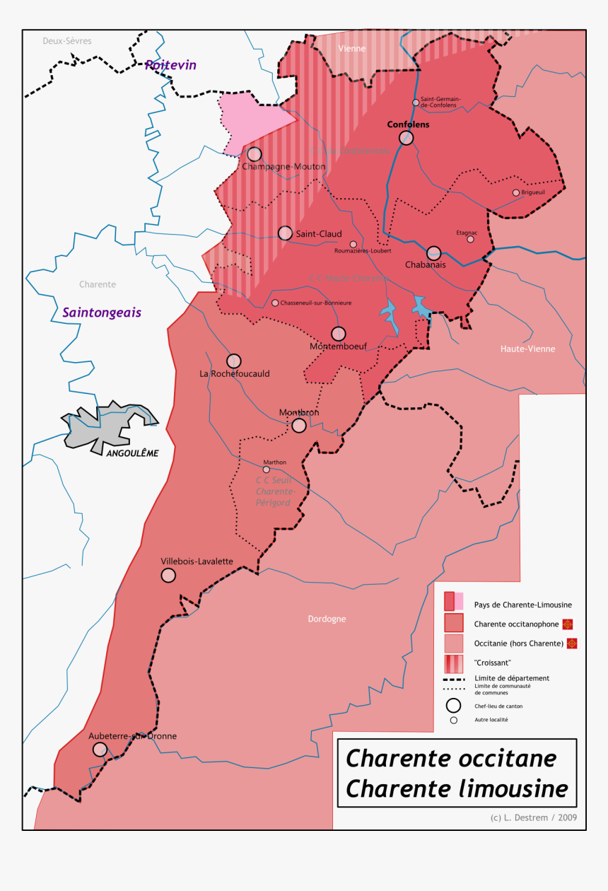 Charente Limousine-charente Occitane - Charente Occitane, HD Png Download, Free Download