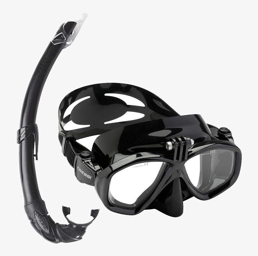 Cressi Mask Gopro Mount, HD Png Download, Free Download