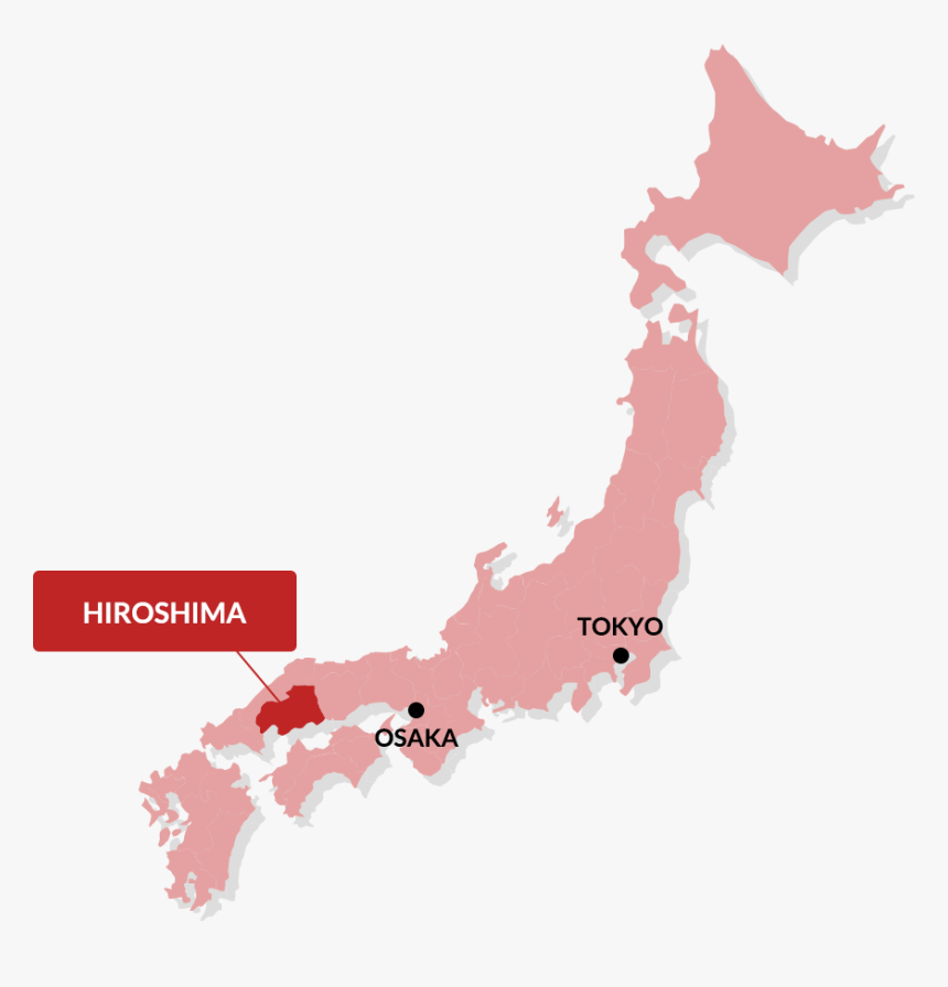 Osaka Japan Map Transparent, HD Png Download, Free Download