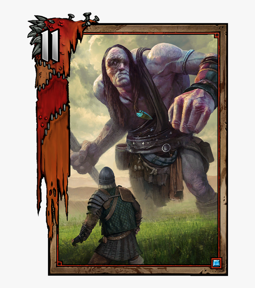 Gwent Cyclops Animated , Png Download - Cyclops The Witcher 3, Transparent Png, Free Download