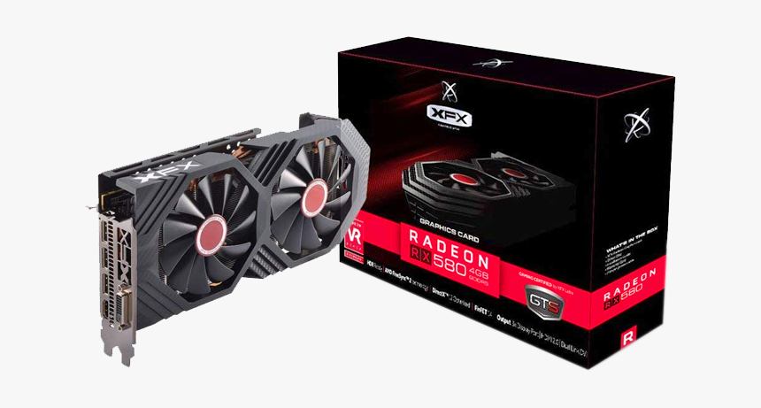 Xfx Rx Radeon 580 8gb Price, HD Png Download, Free Download