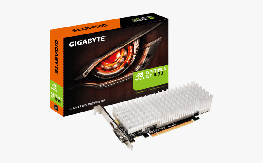 Gigabyte Gt 1030 Low Profile 2gb Graphics Card - Gt 1030 Low Profile, HD Png Download, Free Download