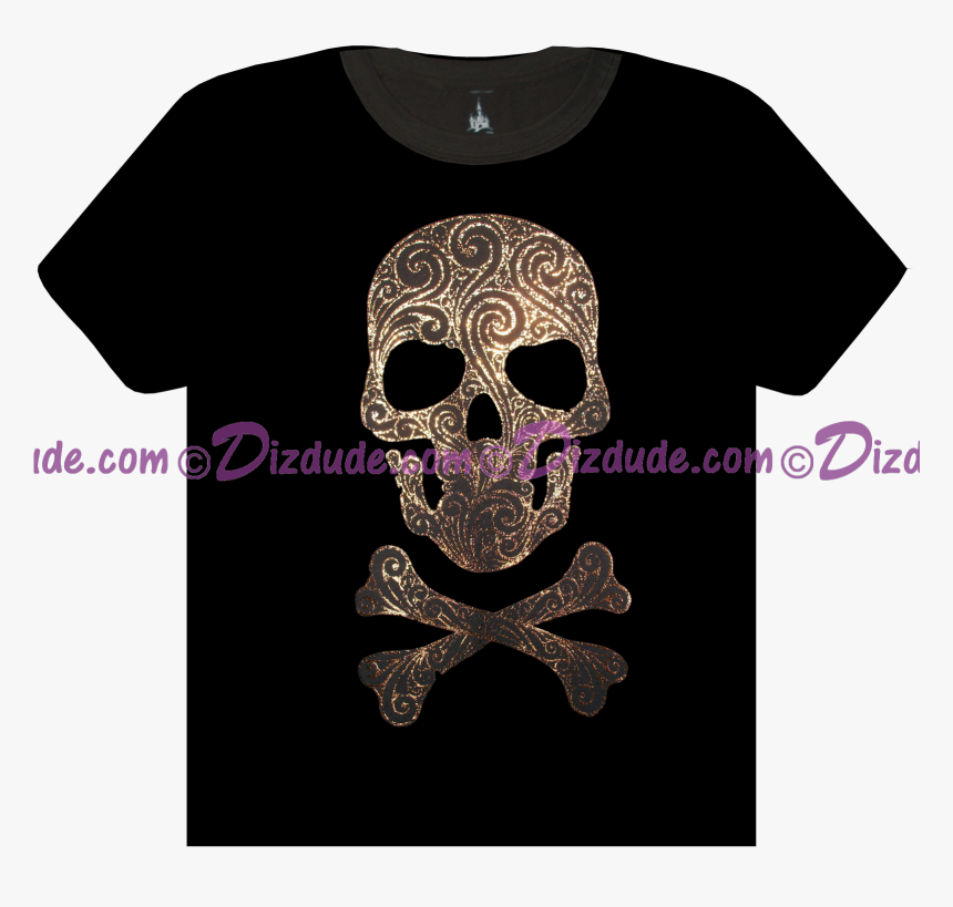 Disney"s Pirates Of The Caribbean Girls Gold Skull, HD Png Download, Free Download