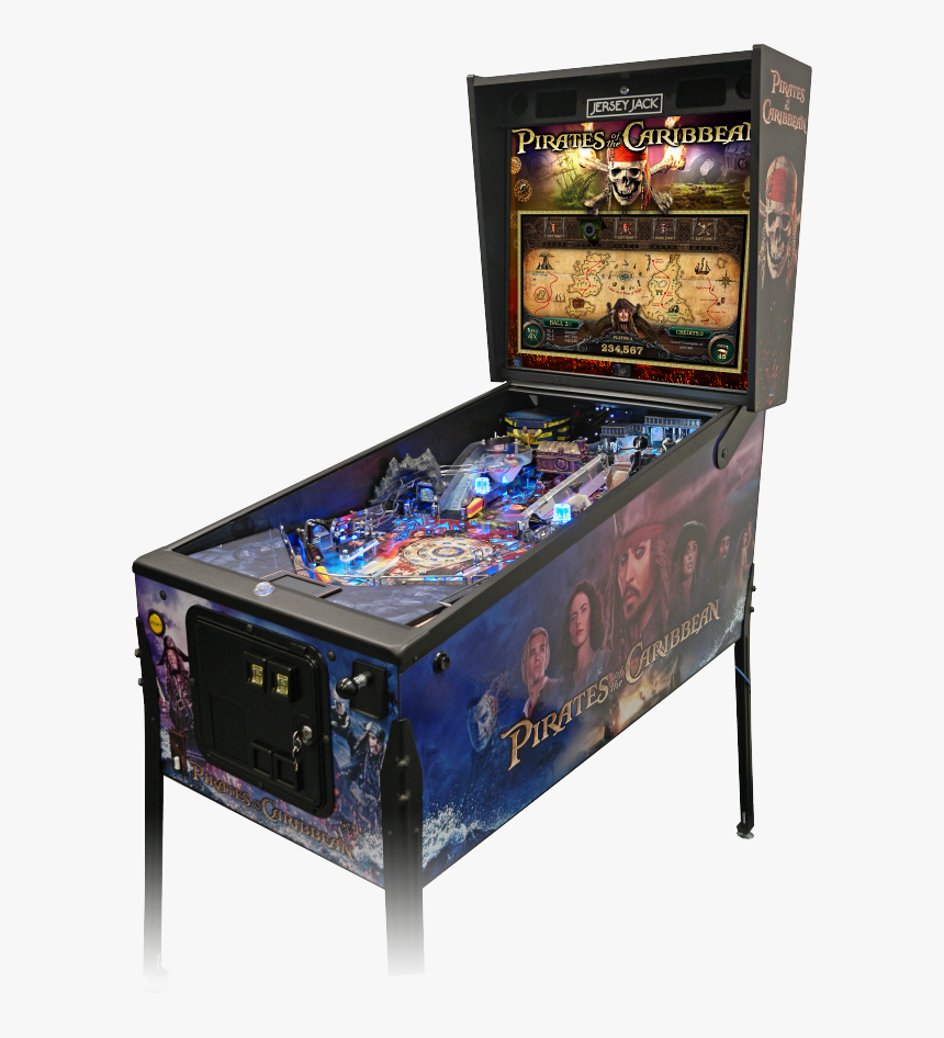 Pirates Of The Caribbean Pinball Jersey Jack, HD Png Download, Free Download