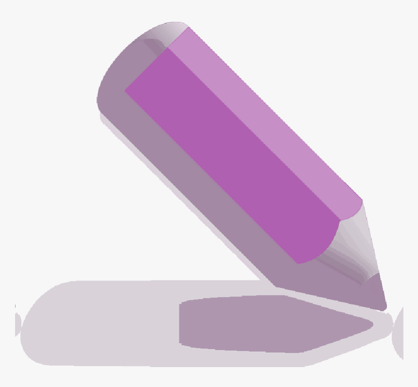 Crayon Colored Pencil, Colored Crayon, Pencil, Violet - Illustration, HD Png Download, Free Download