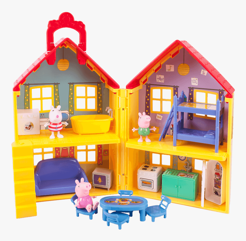 Deluxe House Playset - Peppa House, HD Png Download, Free Download