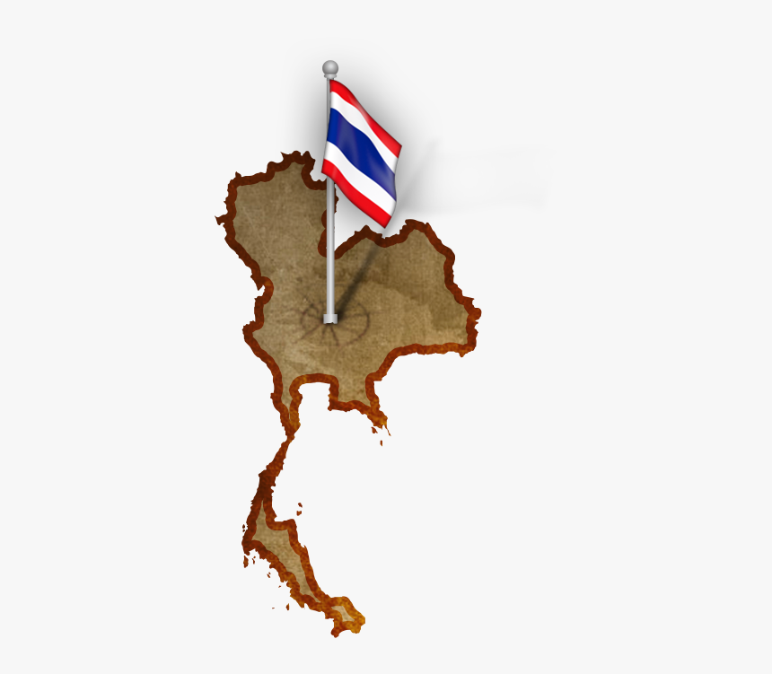 Thailand - Thailand Map Vector Png, Transparent Png, Free Download