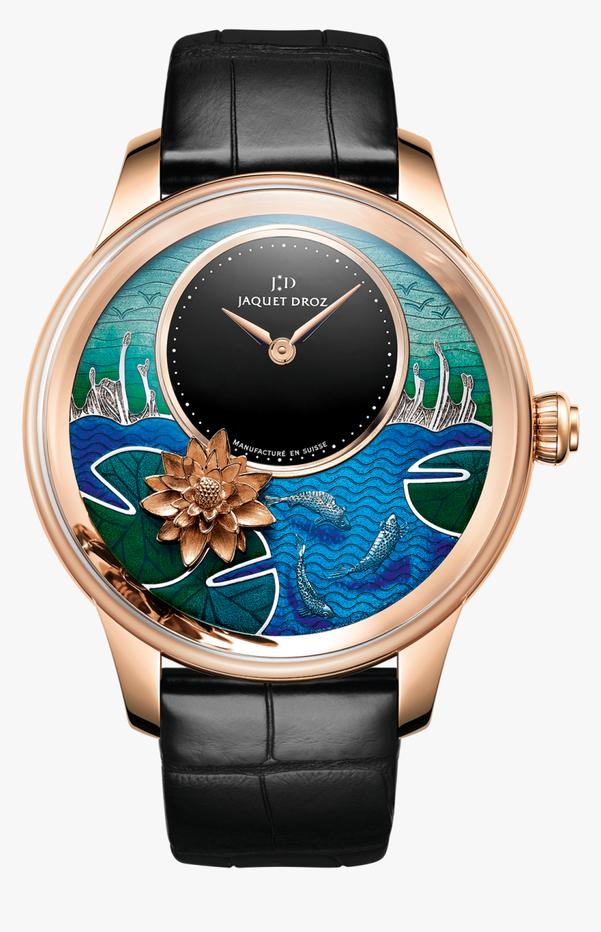 Jaquet Droz Petite Heure Minute Relief Dragon, HD Png Download, Free Download