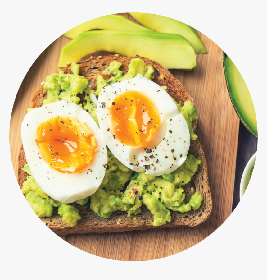 Tostadas Con Aguacate , Png Download - Meal Plan To Boost Testosterone, Transparent Png, Free Download