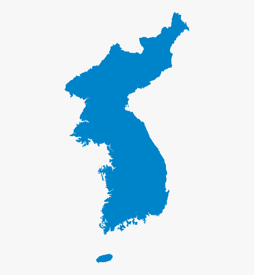 Korea Map Png, Transparent Png, Free Download