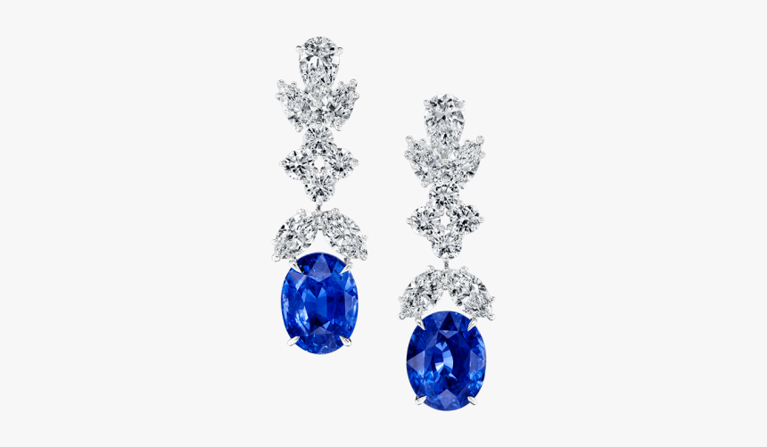 Harry Winston Oval Earrings, HD Png Download, Free Download