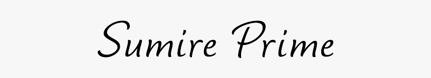 Sumire Prime - Calligraphy, HD Png Download, Free Download
