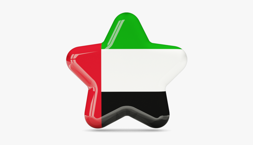 Download Flag Icon Of United Arab Emirates At Png Format - Uae Flag In Star, Transparent Png, Free Download