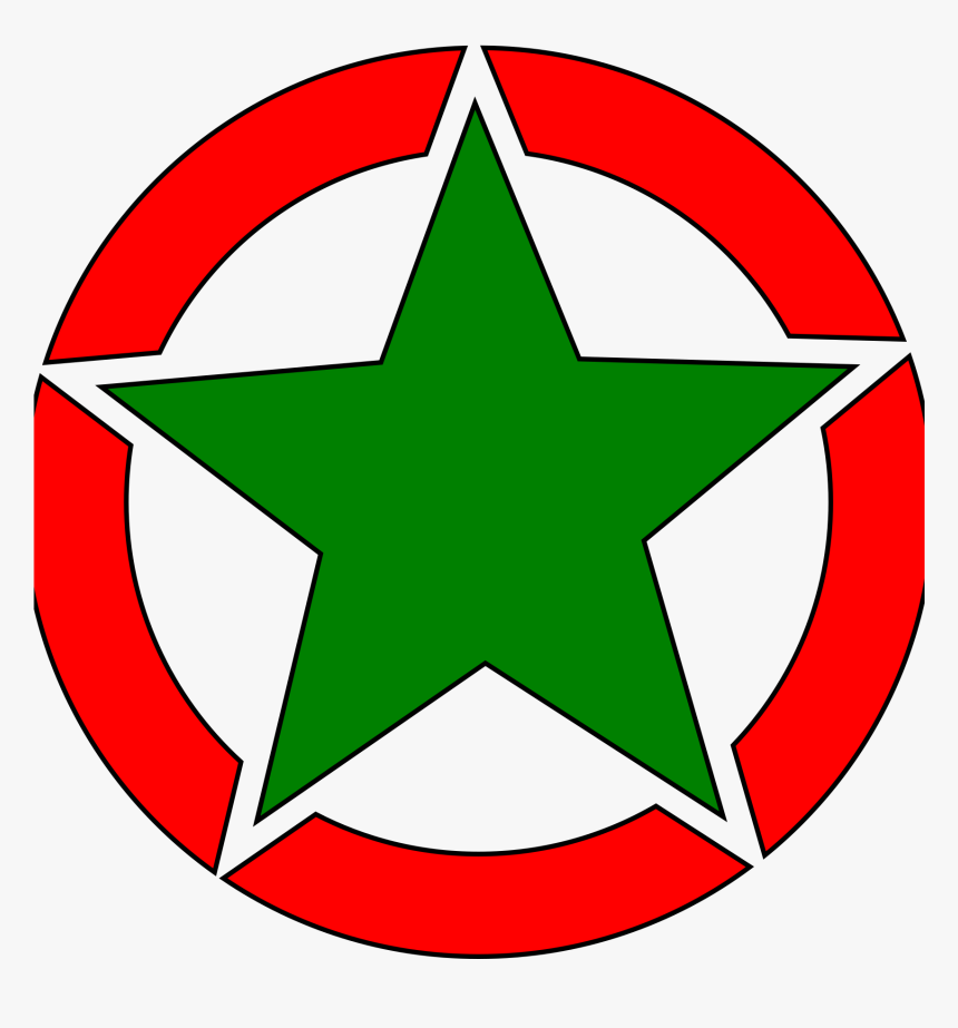 This Free Icons Png Design Of Star Emblem - Allied Powers Ww2 Logo, Transparent Png, Free Download