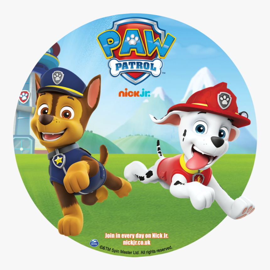 Paw Patrol Characters Chase And Marshall, HD Png Download, Free Download