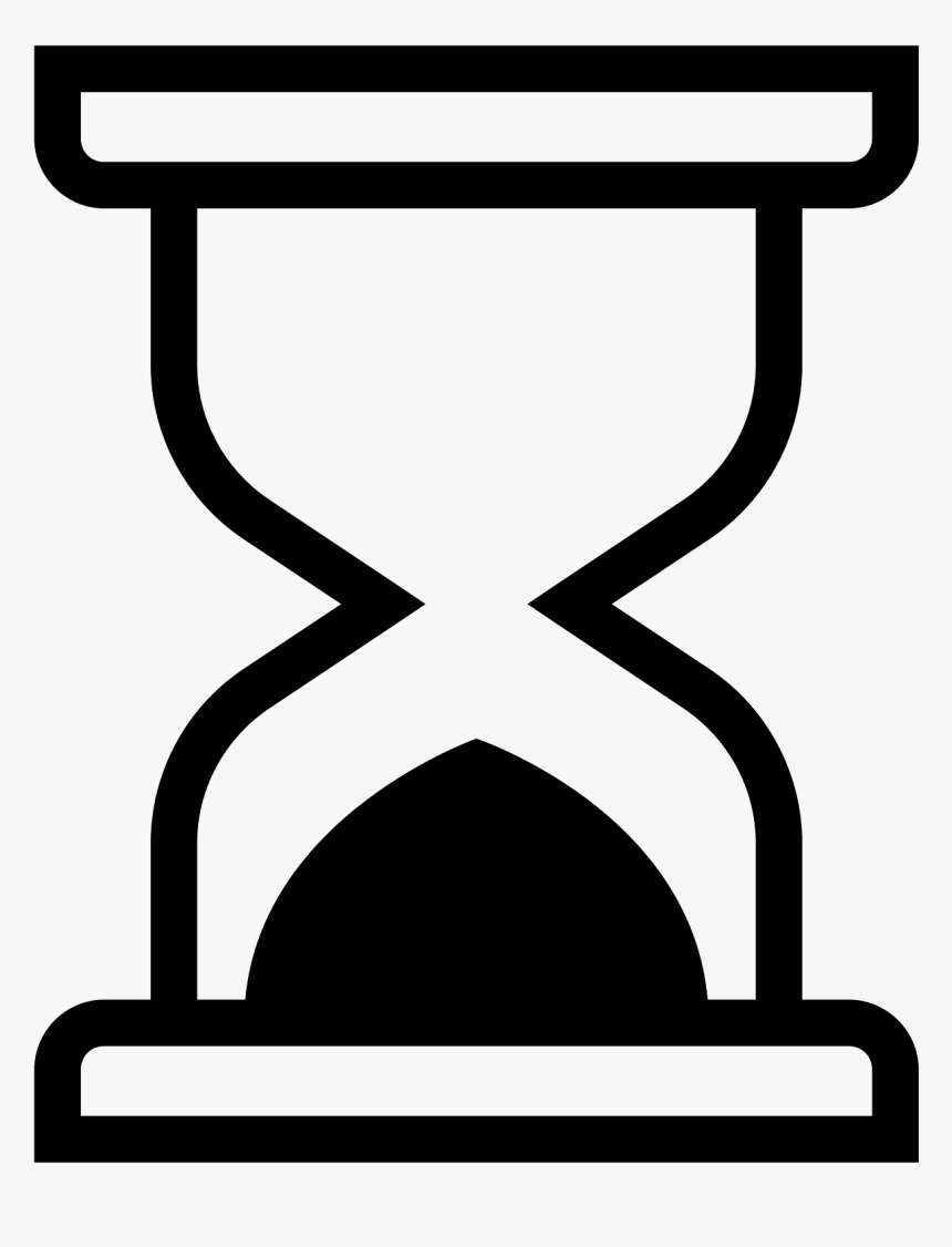 Transparent Sand Timer Png - Empty Hourglass Png, Png Download, Free Download