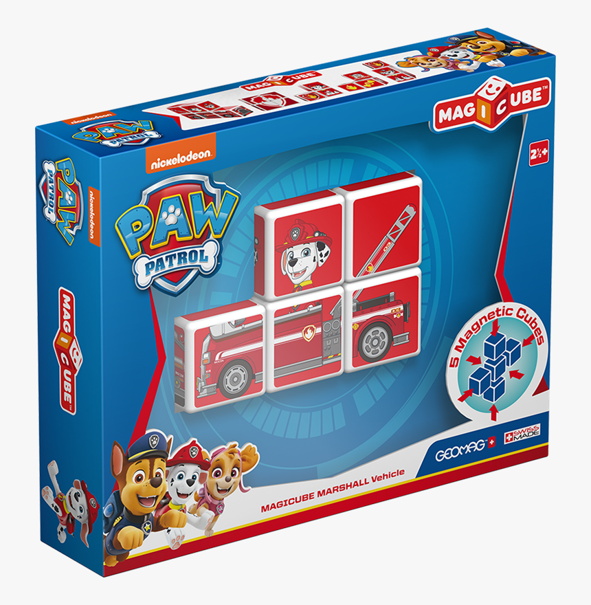 Geomag Magicube Paw Patrol, HD Png Download, Free Download