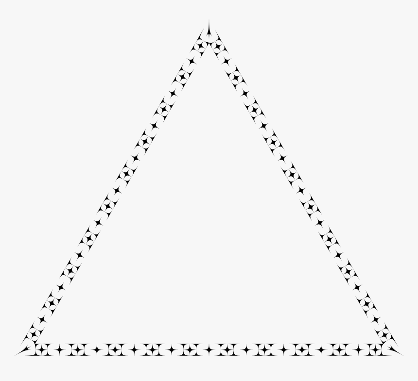 Corner Curves Triangle Clip Arts - Triangle, HD Png Download, Free Download