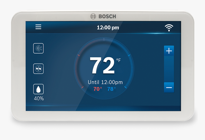 Bosch Thermostat , Png Download - Bosch Connected Control Bcc100 Thermostat, Transparent Png, Free Download