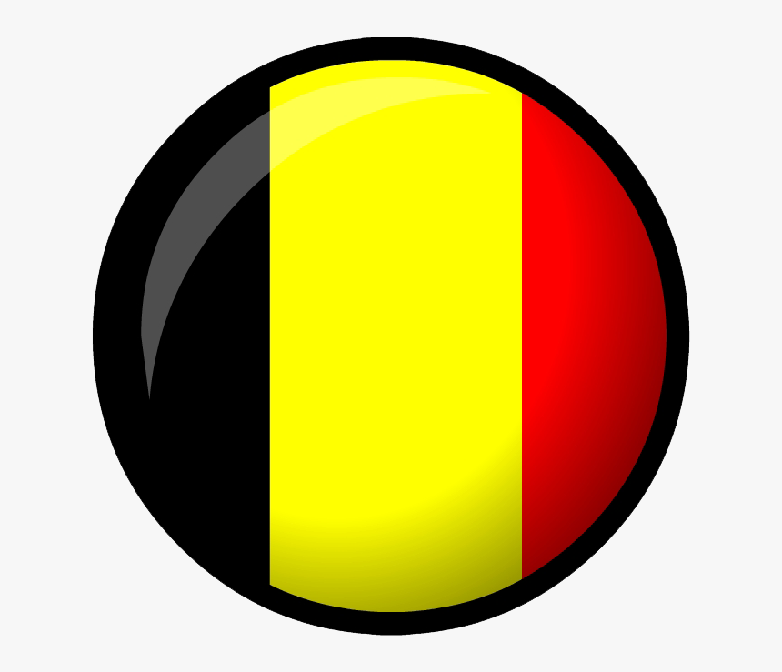 Belgium Flag Png - Belgium Circle Flag Png, Transparent Png, Free Download