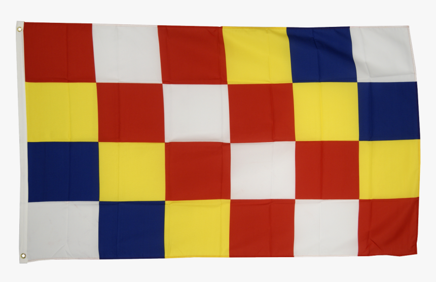 Belgium Antwerp Flag - Police Car Blue And Yellow Pattern, HD Png Download, Free Download