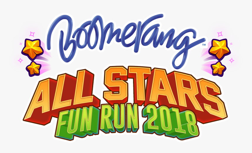 Logo Boomerang All Stars Fun Run - Boomerang Tv, HD Png Download, Free Download