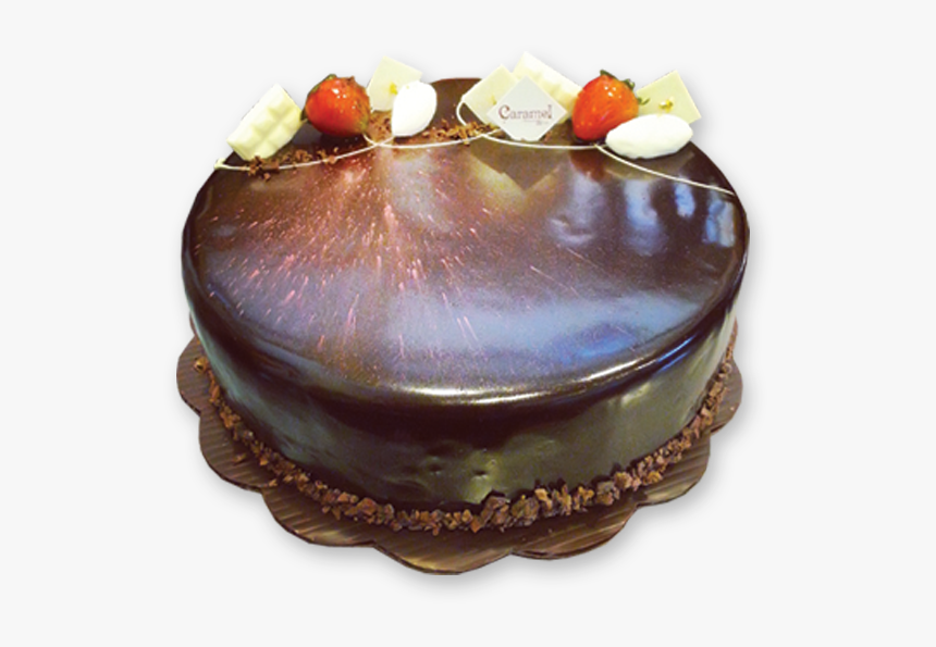 Sacher Torte With Macarons, HD Png Download, Free Download