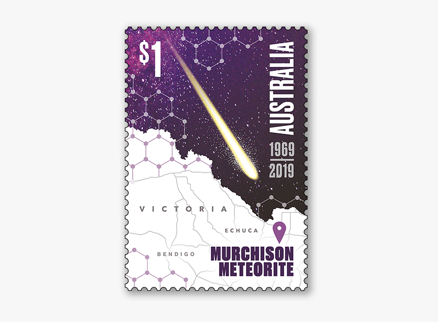 Murchison Meteorite Stamp, HD Png Download, Free Download