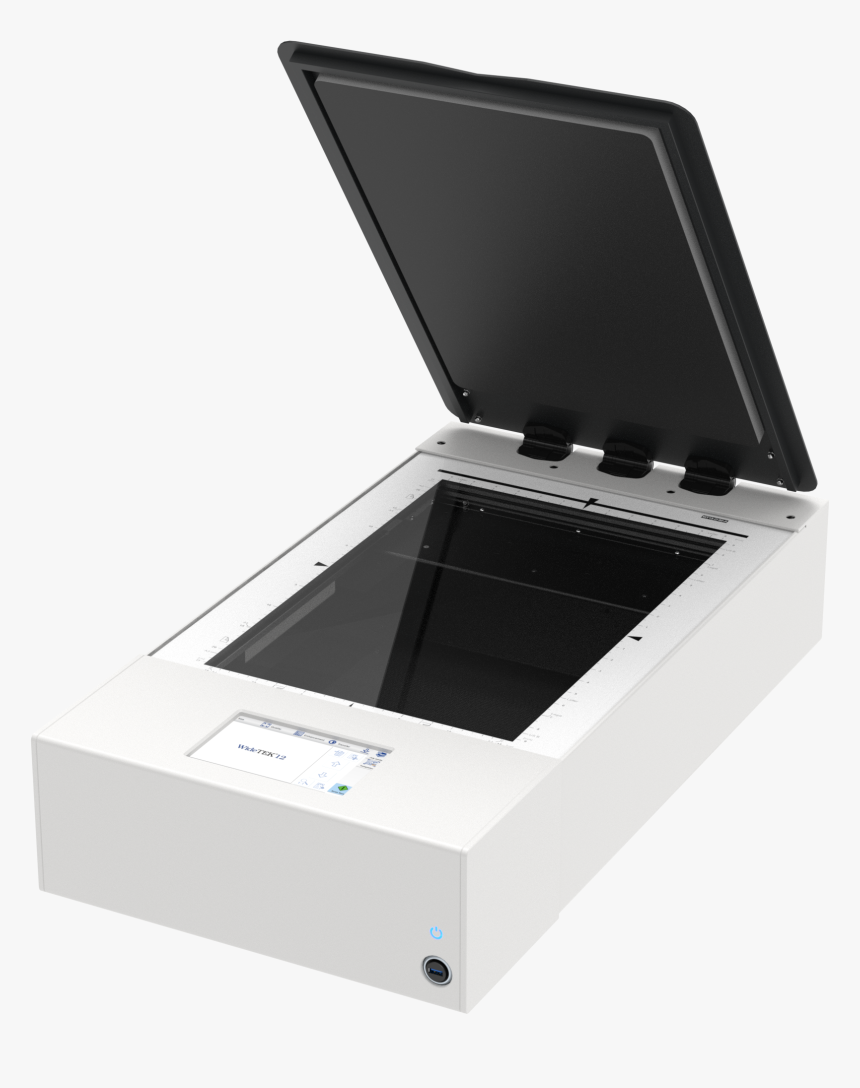 Widetek 12 Render Diagonal Open Png - Flatbed Scanner, Transparent Png, Free Download