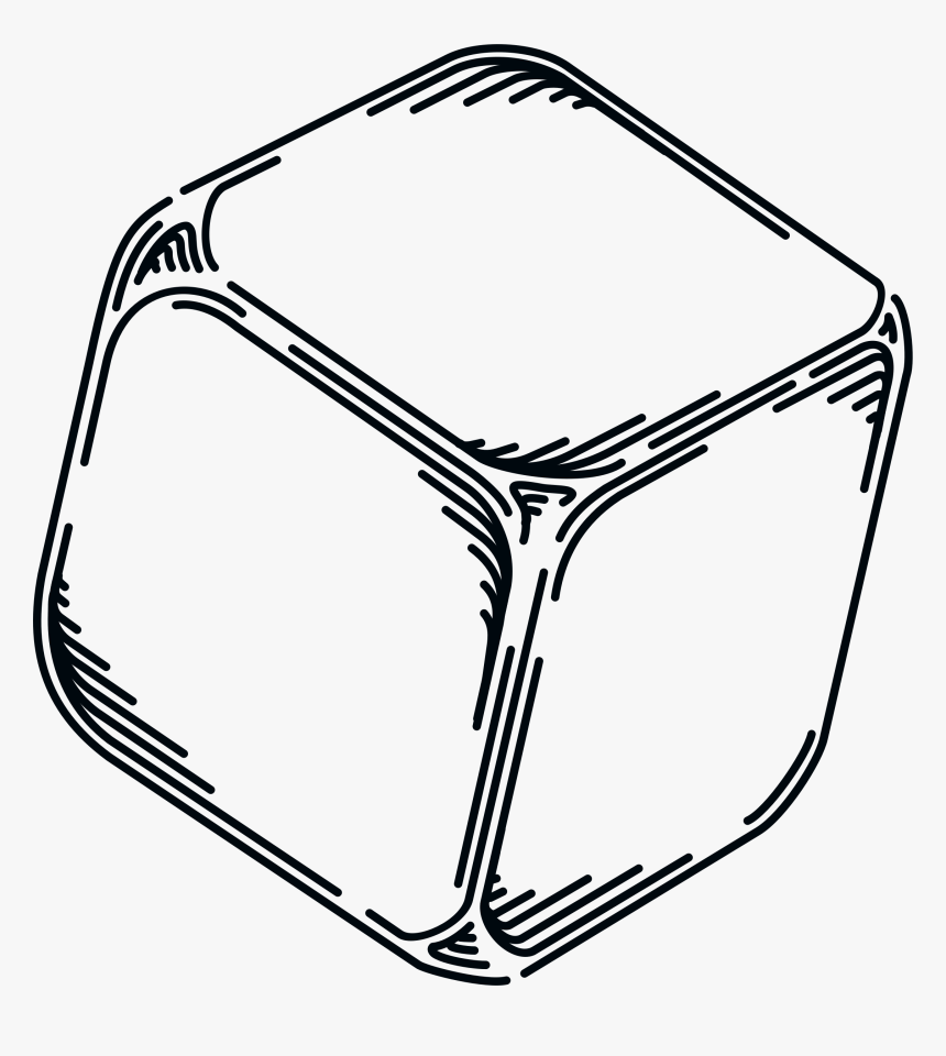 Cube Clipart Blank Dice - Blank Dice Clipart, HD Png Download, Free Download