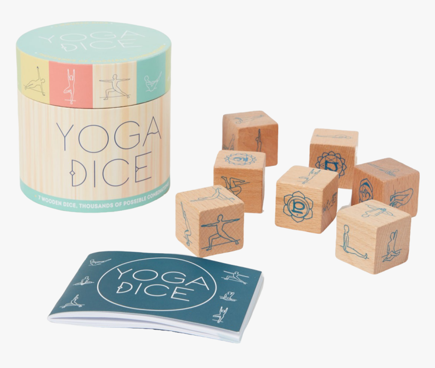 Chronicle Books Yoga Dice - Wooden Block, HD Png Download, Free Download
