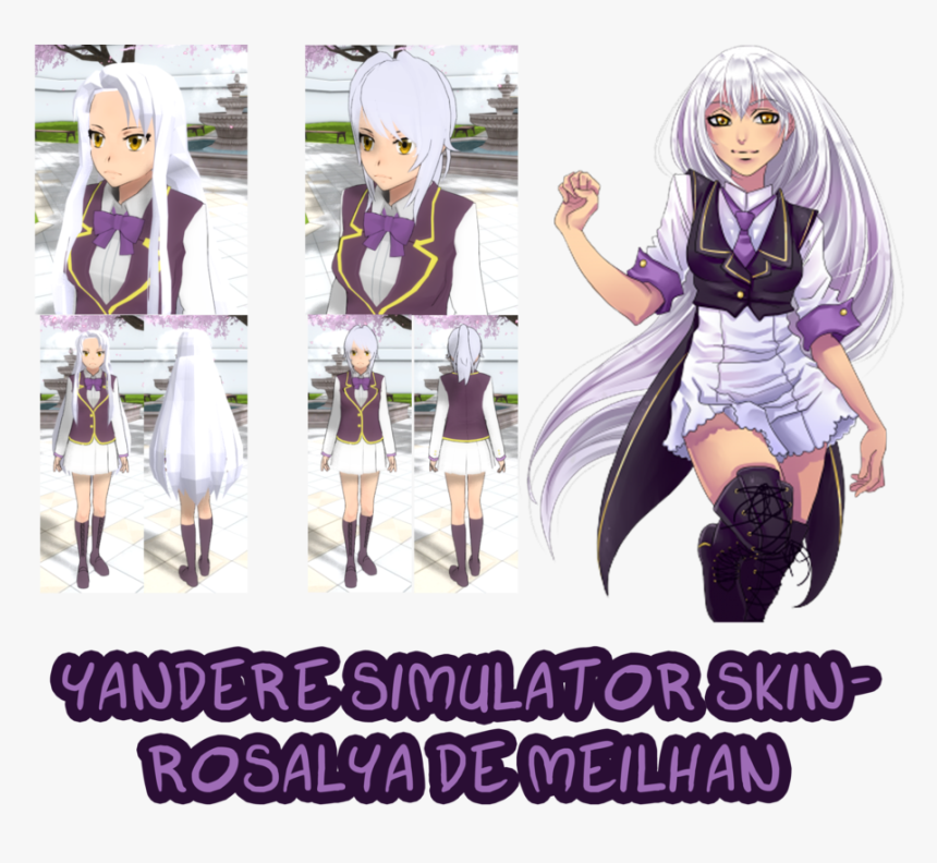 Skins Yandere Simulator , Png Download - My Candy Love Girl, Transparent Png, Free Download