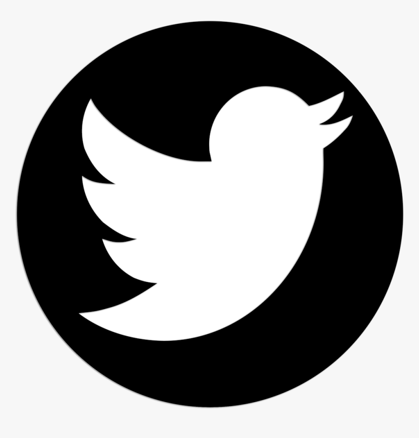 Twitter - Black Twitter Logo Png, Transparent Png, Free Download