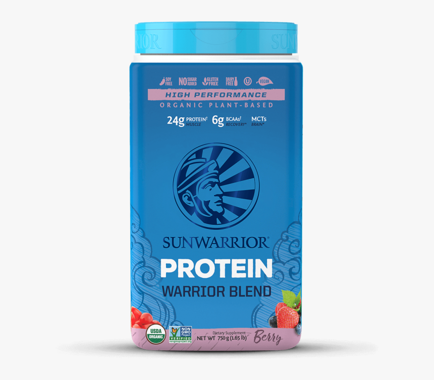 Sunwarrior Protein Warrior Blend Natural, HD Png Download, Free Download