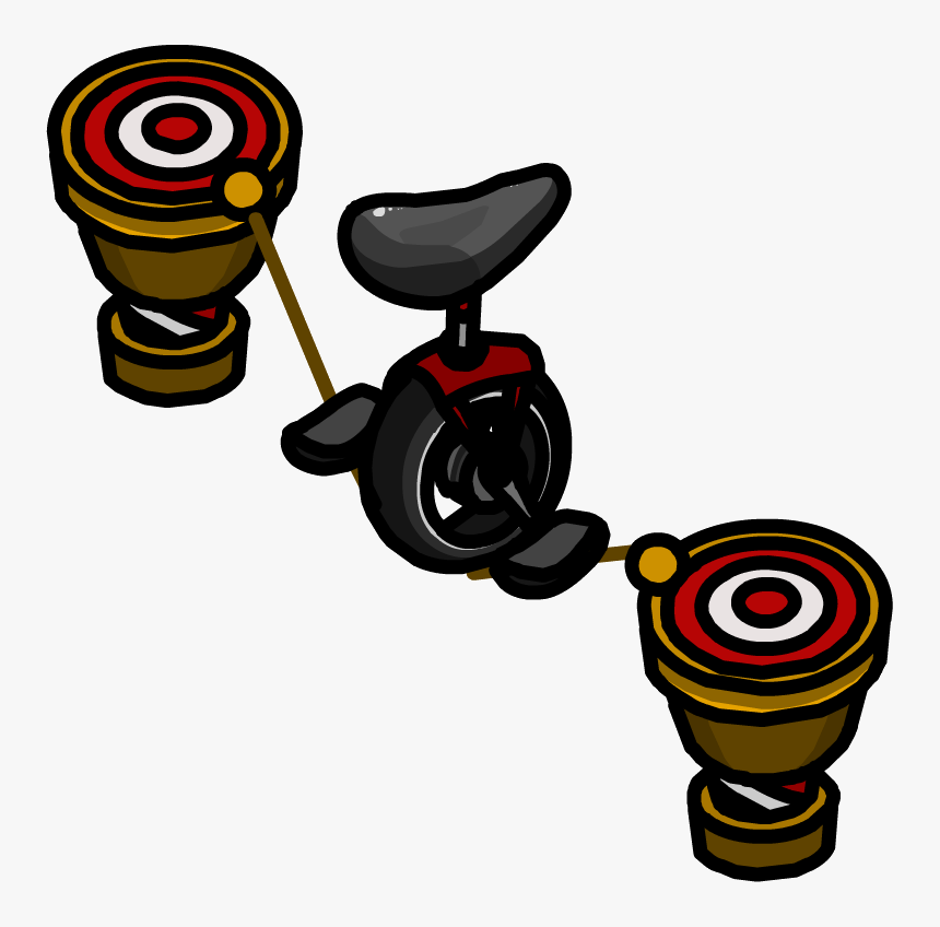 Unicycle Tightrope Clipart , Png Download - Illustration, Transparent Png, Free Download