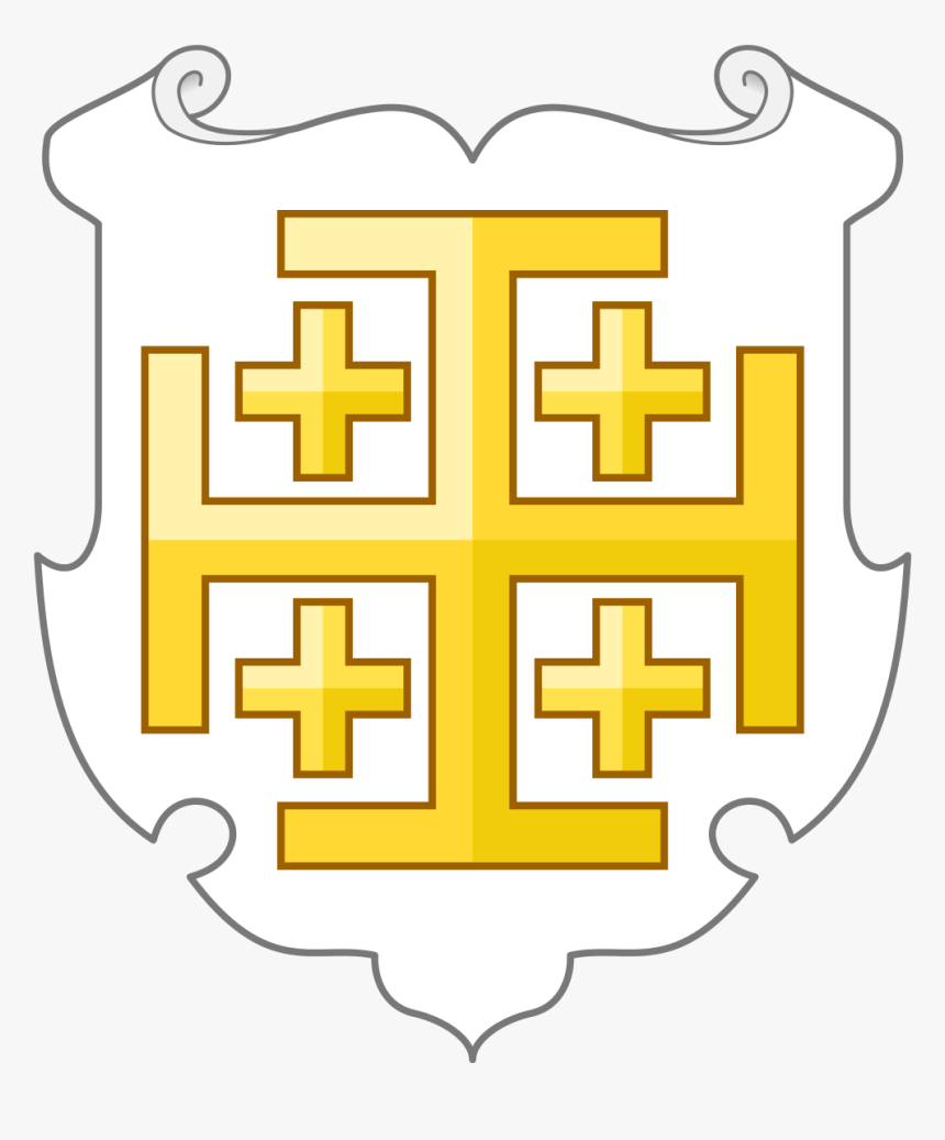 Gold Cross Coat Of Arms, HD Png Download, Free Download
