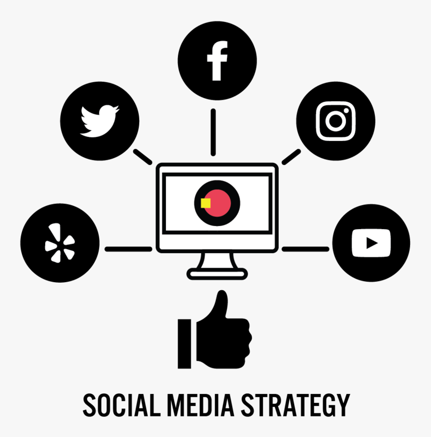 Social Media Strategy Icon - Circle, HD Png Download, Free Download