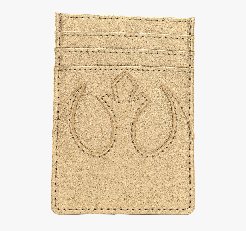 Rebel Alliance Gold 4” Faux Leather Card Holder - Emblem, HD Png Download, Free Download