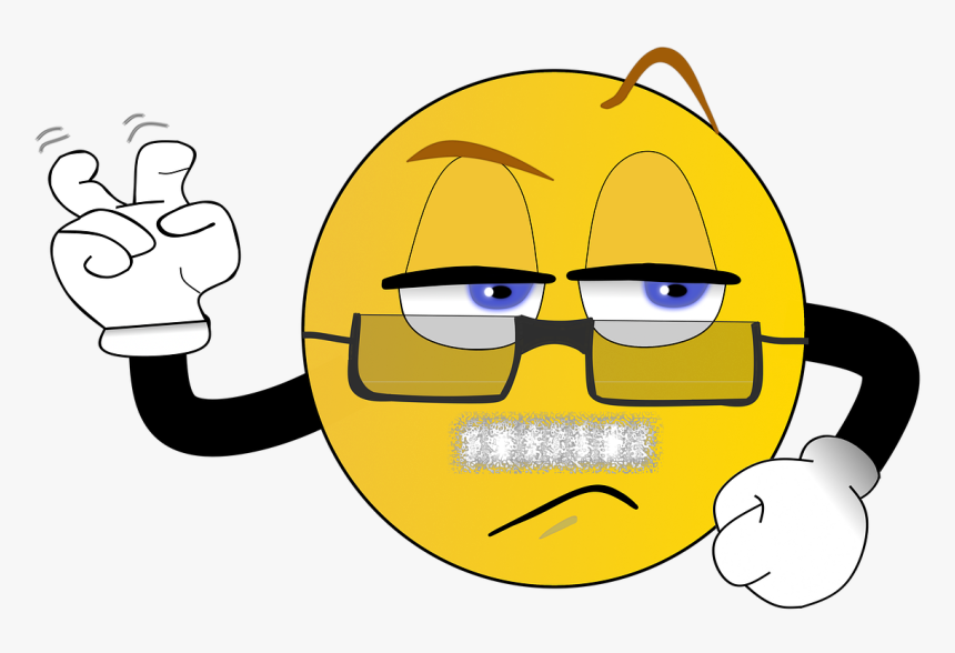 Skeptical Emoji By Conmongt @pixabay - Skeptisch Png, Transparent Png, Free Download